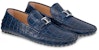 (W) Louis Vuitton Hockenheim Moccasin 'Embossed Marine' Lelaki Kasual 1A4U1Q