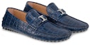 Order (W) Louis Vuitton Hockenheim Moccasin 'Embossed Marine' Lelaki Kasual 1A4U1Q