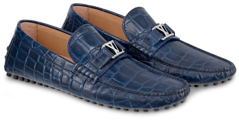 (W) Louis Vuitton Hockenheim Moccasin 'Marine Timbul' 1A4U1Q Order (W) Louis Vuitton Hockenheim Moccasin 'Marine Timbul' 1A4U1Q