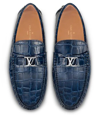 (W) Louis Vuitton Hockenheim Mokassin ''Geprägtes Marineblau'' 1A4U1Q Shop (W) Louis Vuitton Hockenheim Mokassin ''Geprägtes Marineblau'' 1A4U1Q