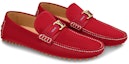 Order (W) Louis Vuitton Hockenheim Moccasin 'Suede Merah' 1A5XSB