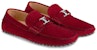 (W) Louis Vuitton Hockenheim Moccasin 'Merah Baldu' 1A5EB4