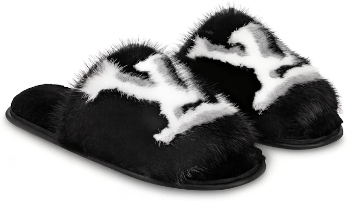 (W) Louis Vuitton Homey Flat Mule 'Piel de Visón' 1A5SZH Lookbook (W) Louis Vuitton Homey Flat Mule 'Piel de Visón' 1A5SZH