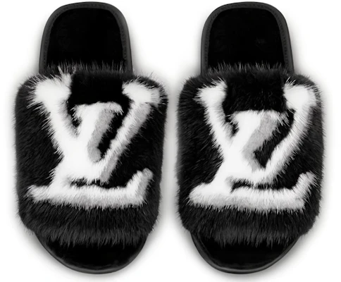 (W) Louis Vuitton Homey Flat Mule 'Piel de Visón' 1A5SZH Shop (W) Louis Vuitton Homey Flat Mule 'Piel de Visón' 1A5SZH