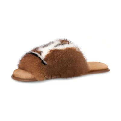 (W) LV Homey Mink 'Brown Fashion Slide'
