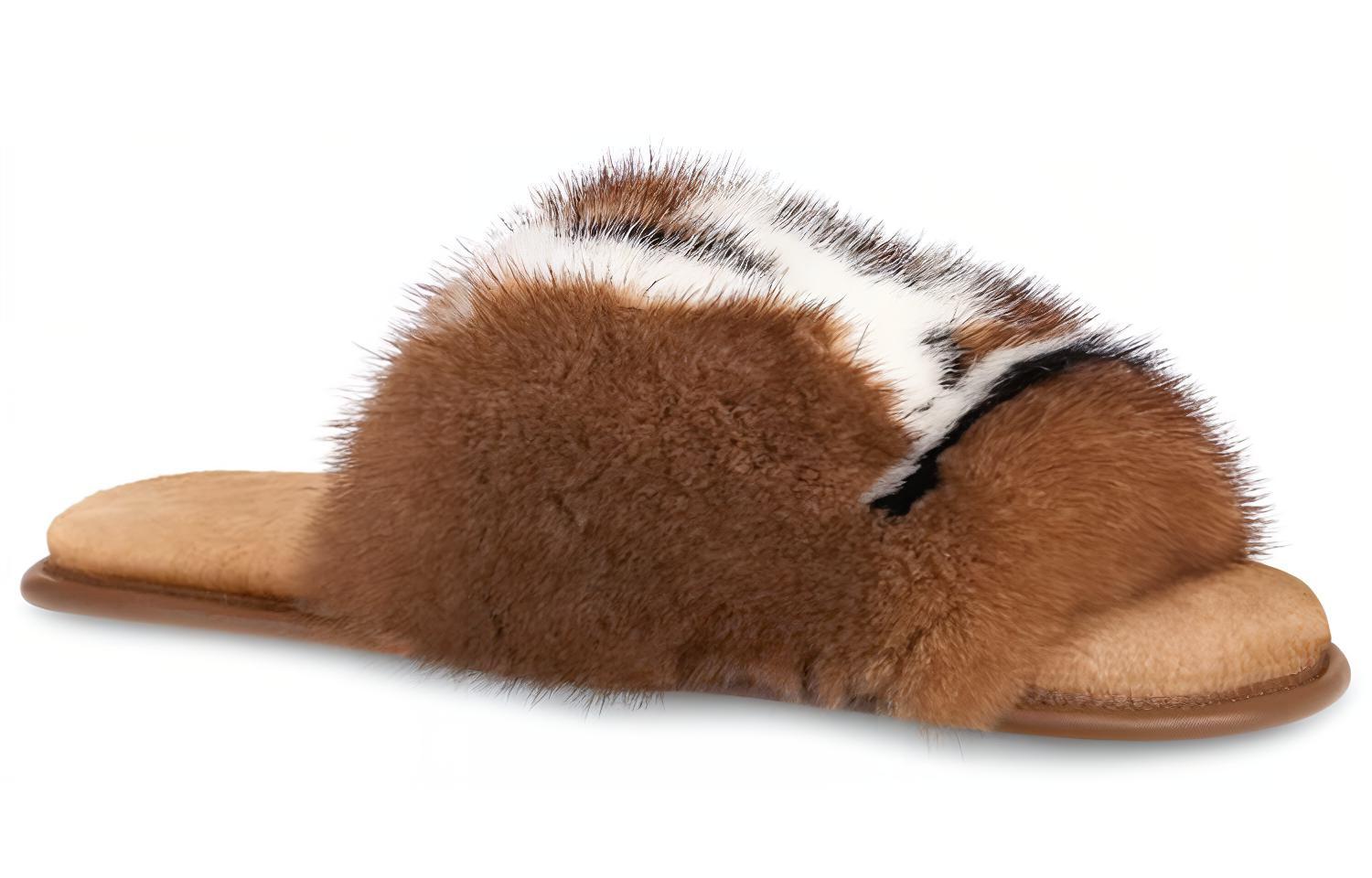 Order (W) Louis Vuitton Homey Mink 'Sandalias de Moda Marrón' 1A5SZP