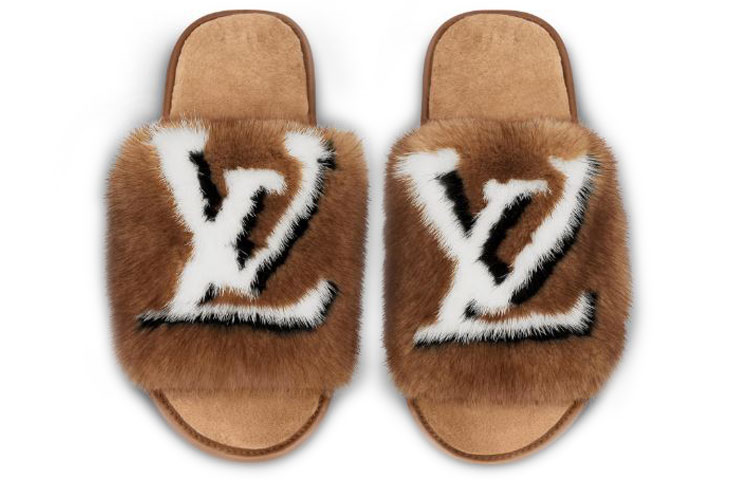 Shop (W) Louis Vuitton Homey Mink 'Sandalias de Moda Marrón' 1A5SZP