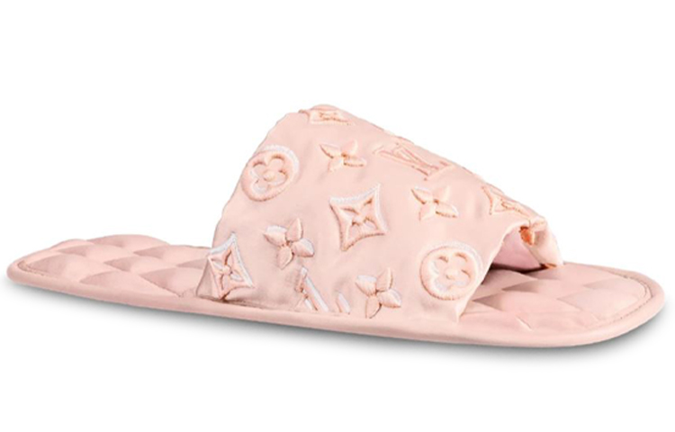 Order (W) Pantuflas Louis Vuitton Homey Monogram 'Satin Rosa Claro Bordado'. 1A5SZD