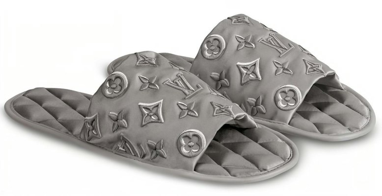 (W) Pantuflas Louis Vuitton Homey Monogram 'Satén Gris Bordado' 1A5SZ9 Lookbook (W) Pantuflas Louis Vuitton Homey Monogram 'Satén Gris Bordado' 1A5SZ9