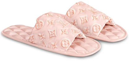 Shop (W) Pantuflas Louis Vuitton Homey Monogram 'Satin Rosa Claro Bordado'. 1A5SZD