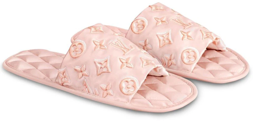 (W) Pantuflas Louis Vuitton Homey Monogram 'Satin Rosa Claro Bordado'. 1A5SZD Shop (W) Pantuflas Louis Vuitton Homey Monogram 'Satin Rosa Claro Bordado'. 1A5SZD