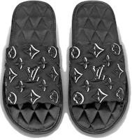 Shop (W) Pantuflas Louis Vuitton Homey 'Negro Confort Punta Abierta' 1A5SZ6