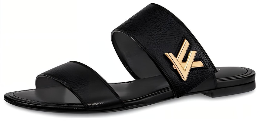 (Women) Louis Vuitton Horizon 'Black Suede Goatskin' Slides 1A4XTT Buy (Women) Louis Vuitton Horizon 'Black Suede Goatskin' Slides 1A4XTT