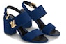Lookbook (W) Louis Vuitton Horizon 'Mule Bertumit Tinggi Kulit Kambing Biru' 1A4WIQ
