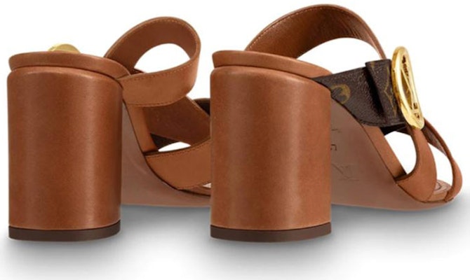 (W) Louis Vuitton Horizon 'Sandal Tumit Tinggi Coklat Kulit Sapi' 1A5BZL Shop (W) Louis Vuitton Horizon 'Sandal Tumit Tinggi Coklat Kulit Sapi' 1A5BZL