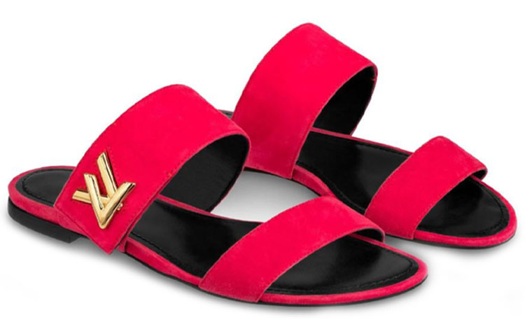 Lookbook (Women) Louis Vuitton Horizon 'Raspberry Pink Suede' 1A4X5Z