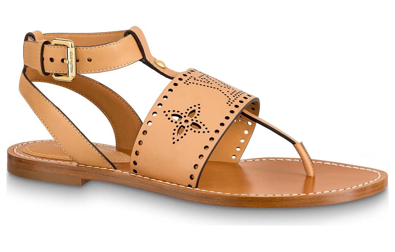 Order (W) Sandalia Plana Louis Vuitton Horizon 'Marrón' 1A9RKG