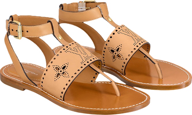 (Women) Louis Vuitton Horizon Flat Sandal 'Brown' 1A9RKG Shop (Women) Louis Vuitton Horizon Flat Sandal 'Brown' 1A9RKG