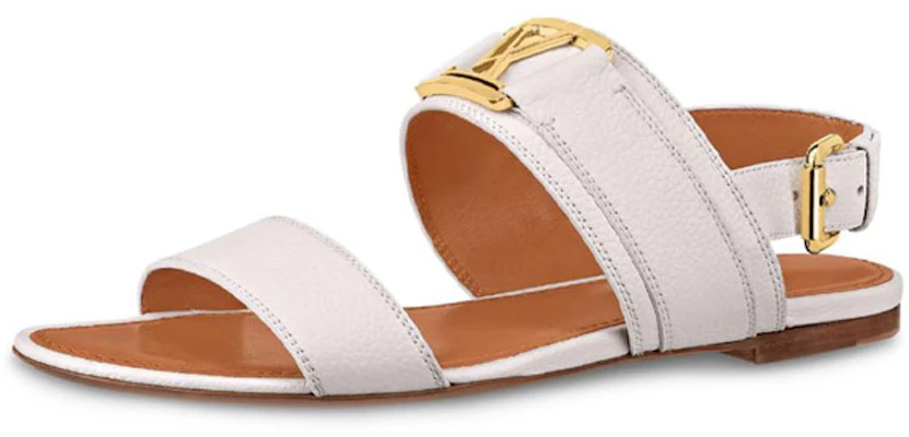 (Women) Louis Vuitton Horizon Flat sandals 'White' 1A64WE Buy (Women) Louis Vuitton Horizon Flat sandals 'White' 1A64WE