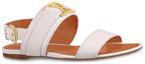 Order (Women) Louis Vuitton Horizon Flat sandals 'White' 1A64WE
