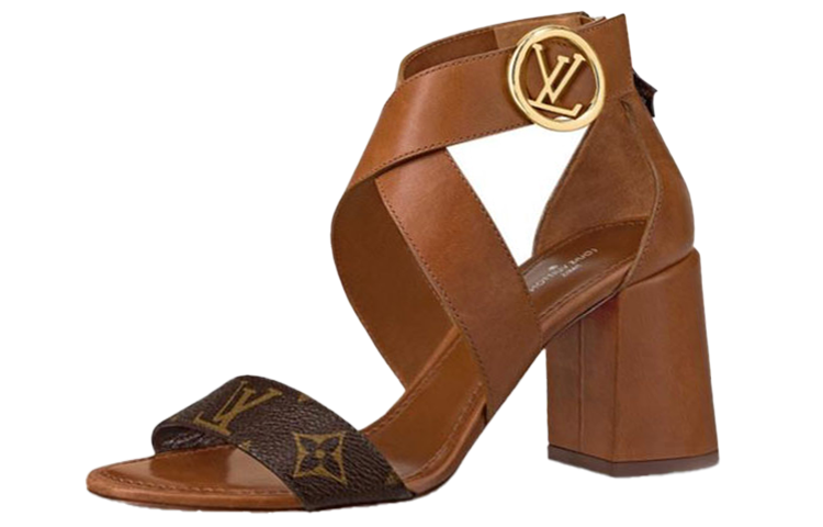 (Women) Louis Vuitton Horizon sandals 'Brown' 1A5OWE