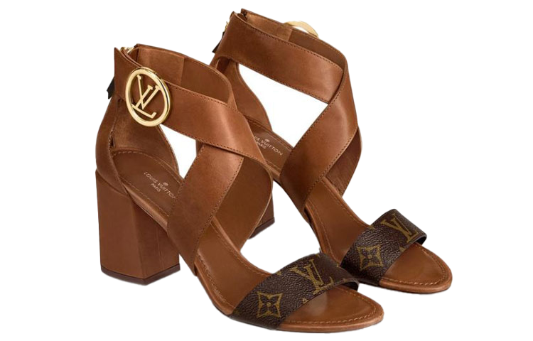 Lookbook (Women) Louis Vuitton Horizon sandals 'Brown' 1A5OWE