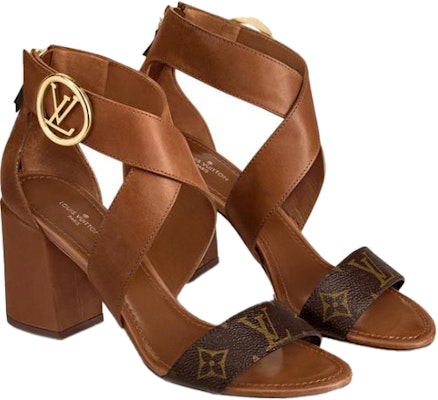 (Women) Louis Vuitton Horizon sandals 'Brown' 1A5OWE Lookbook (Women) Louis Vuitton Horizon sandals 'Brown' 1A5OWE