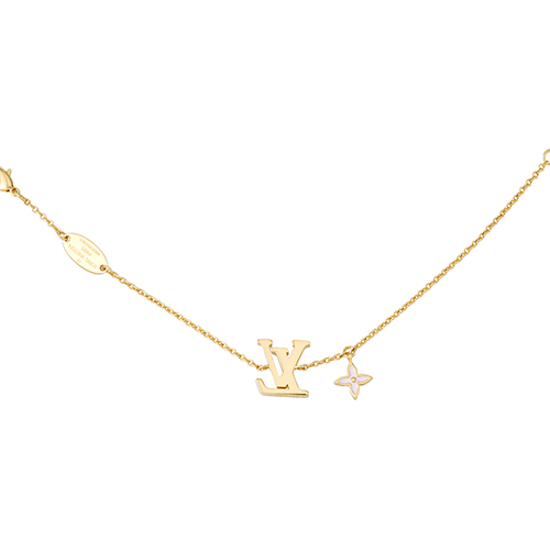 (Women) Louis Vuitton Iconic Enamel Floral Adjustable Gold Bracelet for Women. M1008A 圖 4