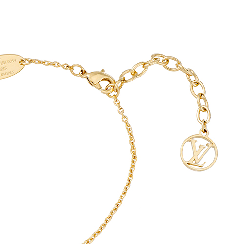 (Women) Louis Vuitton Iconic Enamel Floral Adjustable Gold Bracelet for Women. M1008A 圖 5