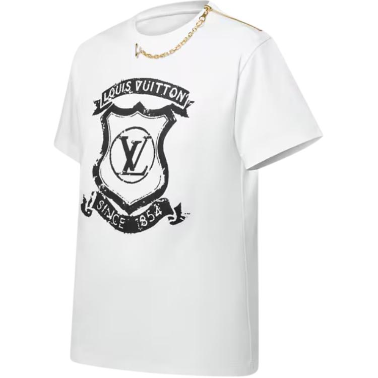 (Women) LOUIS VUITTON Iconic Zipper Detail Crewneck T-Shirt 1AIAO1 圖 4