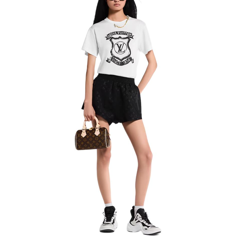 (Women) LOUIS VUITTON Iconic Zipper Detail Crewneck T-Shirt 1AIANW 圖 5