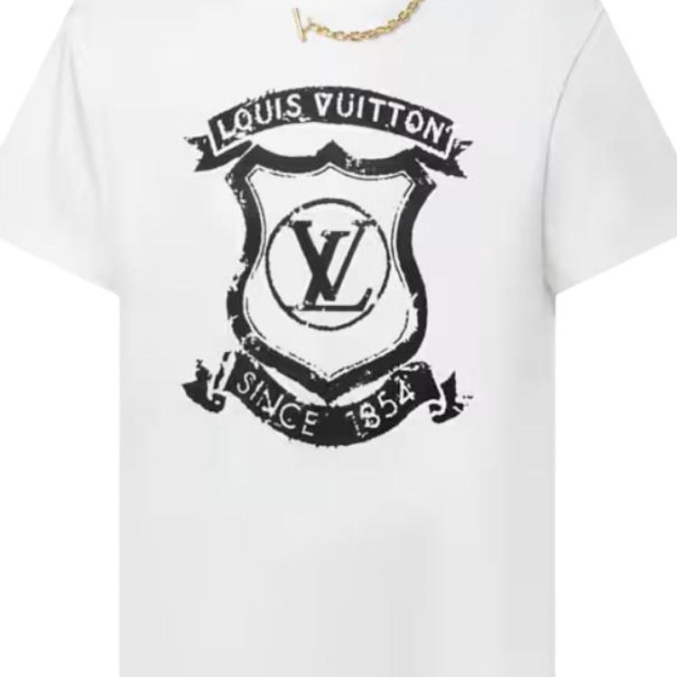 (Women) LOUIS VUITTON Iconic Zipper Detail Crewneck T-Shirt 1AIANW 圖 9