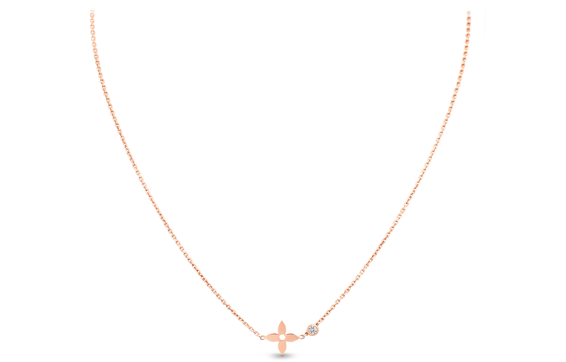 (Women) LOUIS VUITTON Idylle Blossom 18K Rose Gold Diamond Necklace for Women. Q93281 圖 3