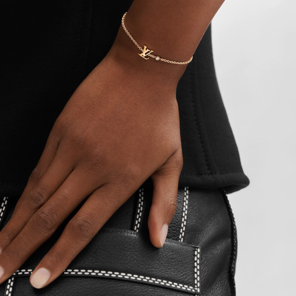 (Women) LOUIS VUITTON Idylle Blossom 18K Rose Gold Diamond Bracelet for Women. Q95595 圖 4