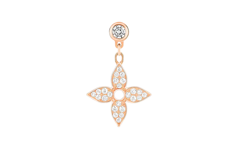 Order (W) Louis Vuitton Idylle Blossom Anting Emas Rose Berlian Tren Fashion Q06169