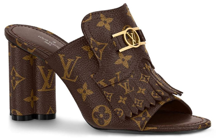 Order (W) ルイ・ヴィトン インディアナ モノグラム キャンバス ミュール 1A8656