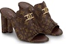 Lookbook (W) Louis Vuitton Indiana Monogram 'Kanvas Tumit Tinggi Mule' 1A8656