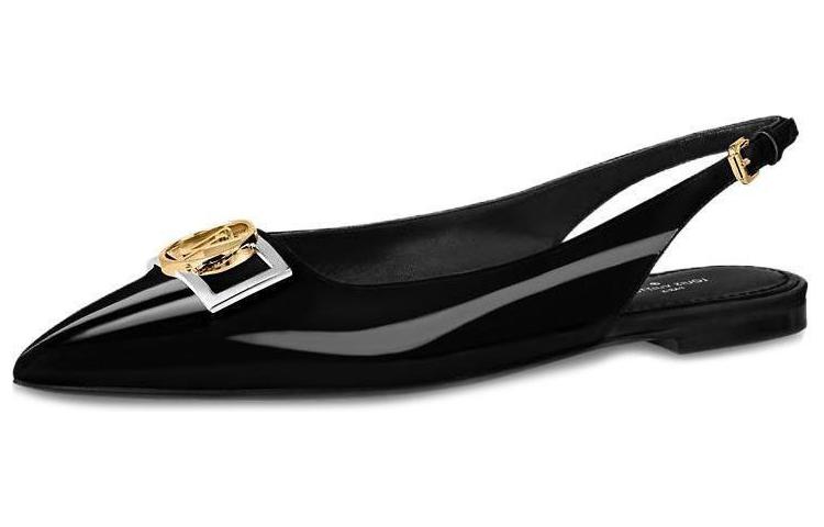 (Women) Louis Vuitton Insider 'Black Leather Pointed-Toe' 1A6725