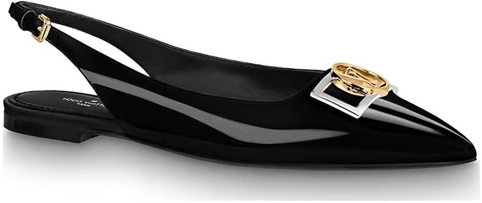 (W) Louis Vuitton Insider 'Zapato Negro de Cuero con Punta Afilada' 1A6725 Order (W) Louis Vuitton Insider 'Zapato Negro de Cuero con Punta Afilada' 1A6725