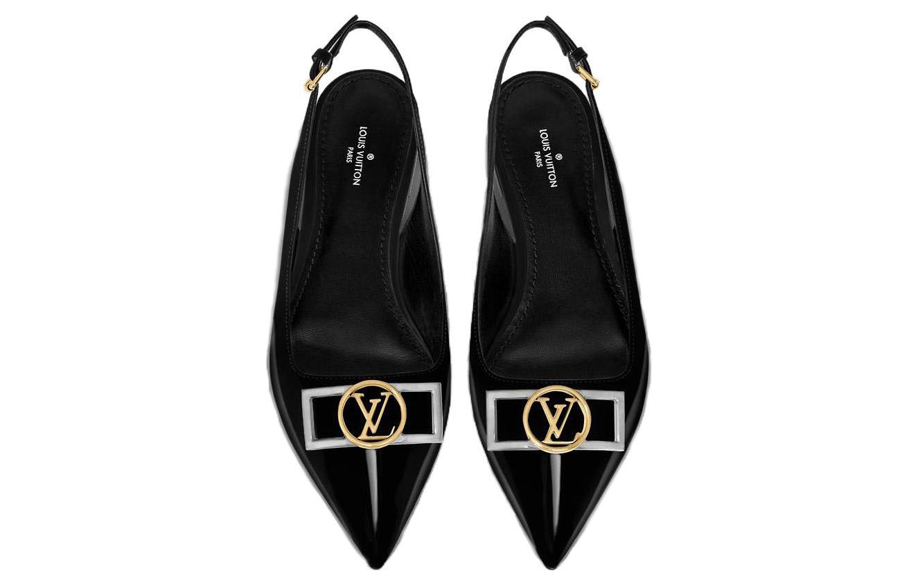 Shop (W) Louis Vuitton Insider 'Kulit Hitam Hujung Runcing' 1A6725