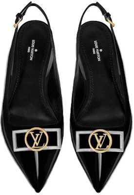 (W) Louis Vuitton Insider 'Zapato Negro de Cuero con Punta Afilada' 1A6725 Shop (W) Louis Vuitton Insider 'Zapato Negro de Cuero con Punta Afilada' 1A6725