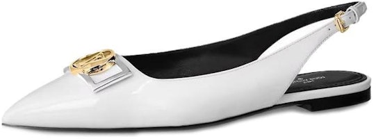 (Women) Louis Vuitton Insider 'White Leather Pointed Toe' 1A672K (Women) Louis Vuitton Insider 'White Leather Pointed Toe' 1A672K