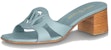 (W) Sandal Louis Vuitton Isola 45mm 'Teal' 1ABYSE