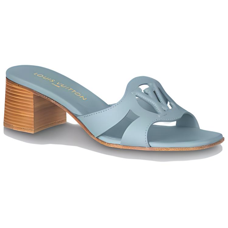 Order (W) Sandalias Louis Vuitton Isola 45mm 'Teal' 1ABYSE