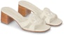 (W) Sandal Louis Vuitton Isola 45mm 'Putih' 1ABYTA