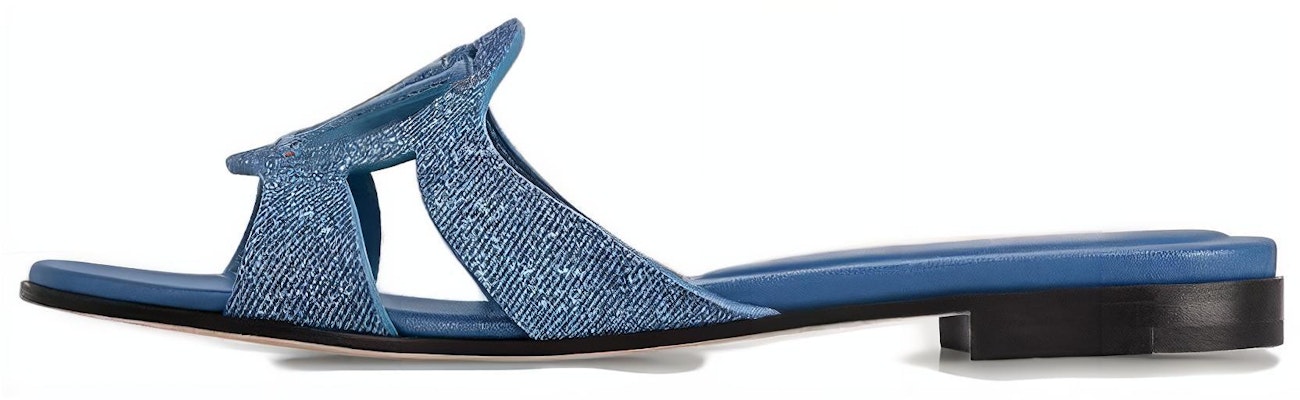 (Women) Louis Vuitton Isola 'Blue Leather Slide' 1ACAAX Buy (Women) Louis Vuitton Isola 'Blue Leather Slide' 1ACAAX