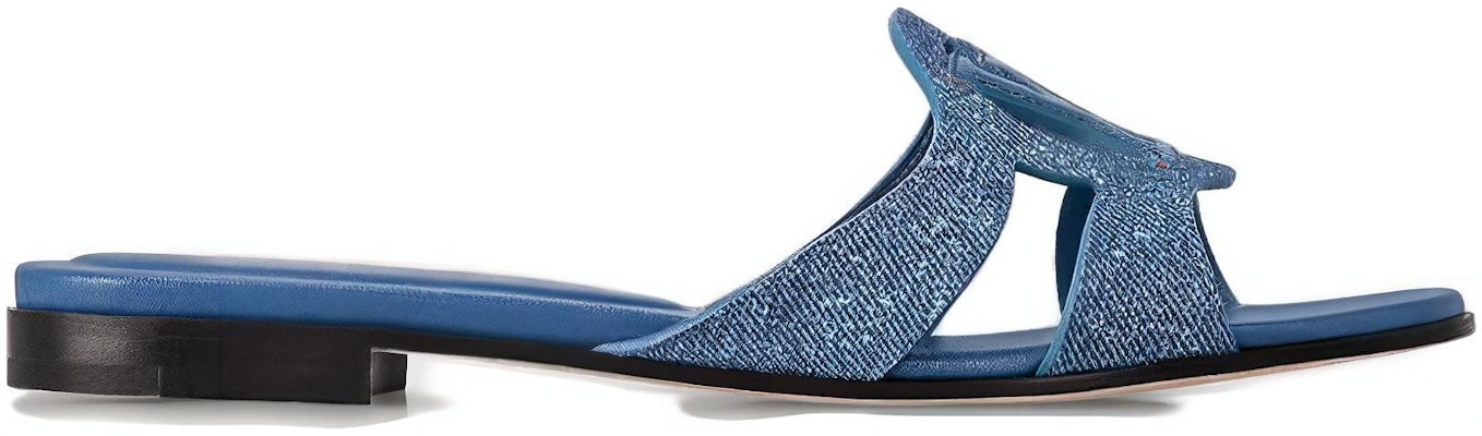(Women) Louis Vuitton Isola 'Blue Leather Slide' 1ACAAX Order (Women) Louis Vuitton Isola 'Blue Leather Slide' 1ACAAX