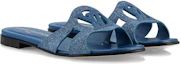 Lookbook (W) Louis Vuitton Isola 'Sandalia de Piel Azul' 1ACAAX