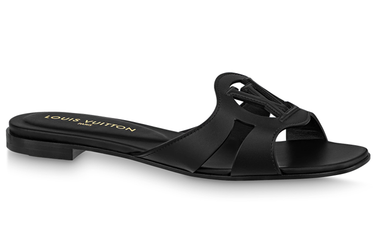 Lookbook (W) Louis Vuitton Isola Flat Mule 'Cuero Negro' 1ABOZX