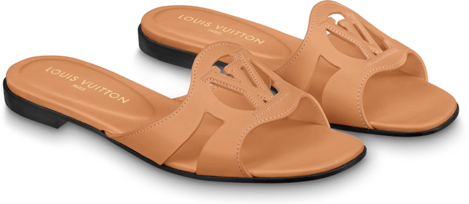 (W) Louis Vuitton Isola Flat Mule 'Kulit Cokelat' 1ABP0V Order (W) Louis Vuitton Isola Flat Mule 'Kulit Cokelat' 1ABP0V